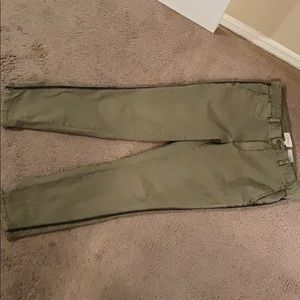 ANTHROPOLOGIE Green Pants